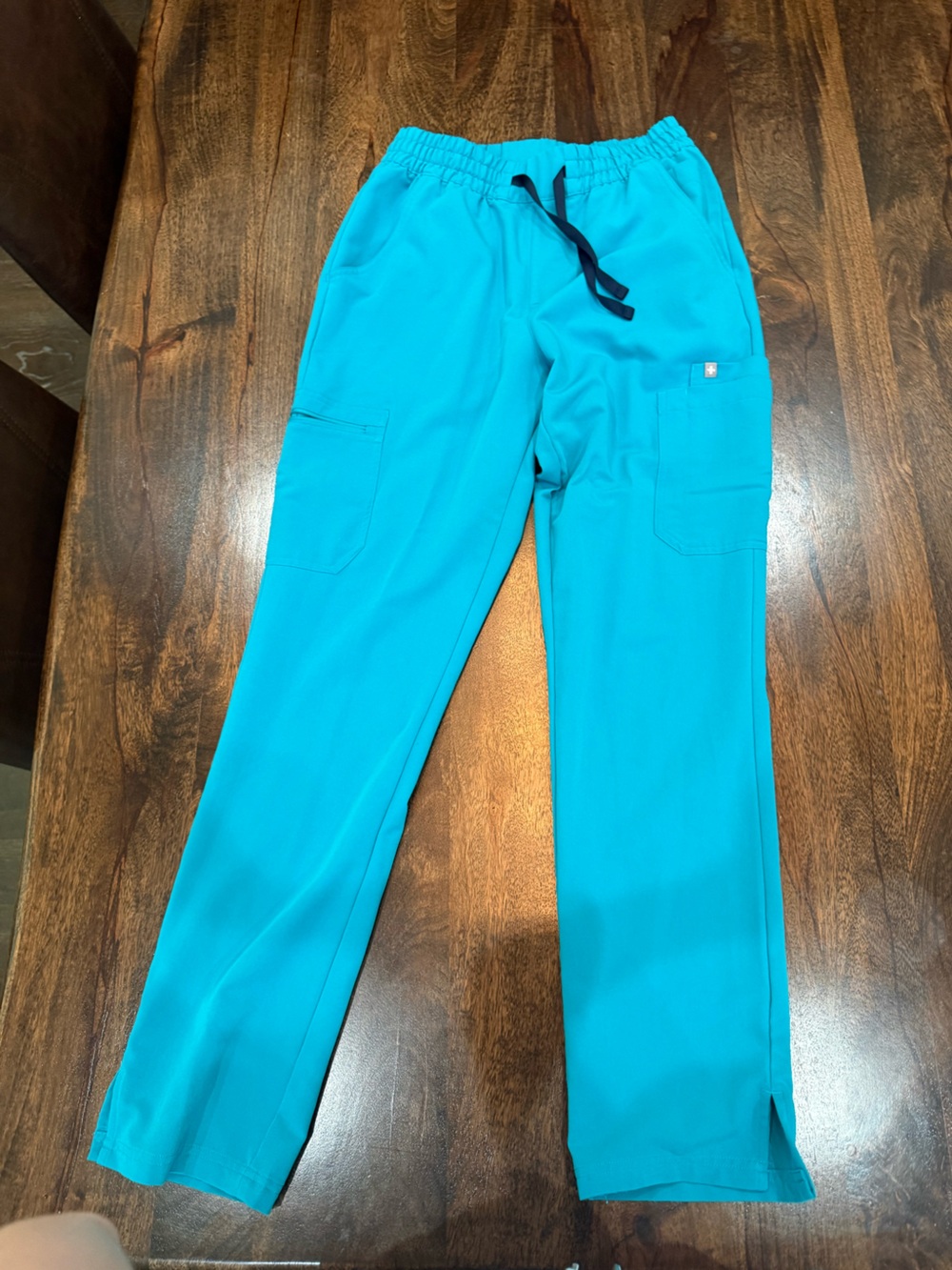 Figs Women's Teal Medical Scrub Pants